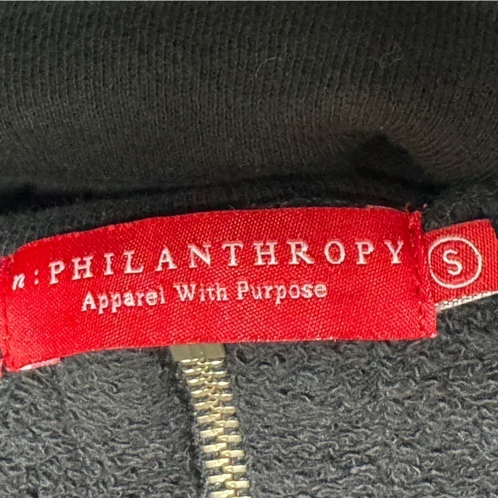 n: philanthropy Black Helix Turtleneck - Picture 5 of 5